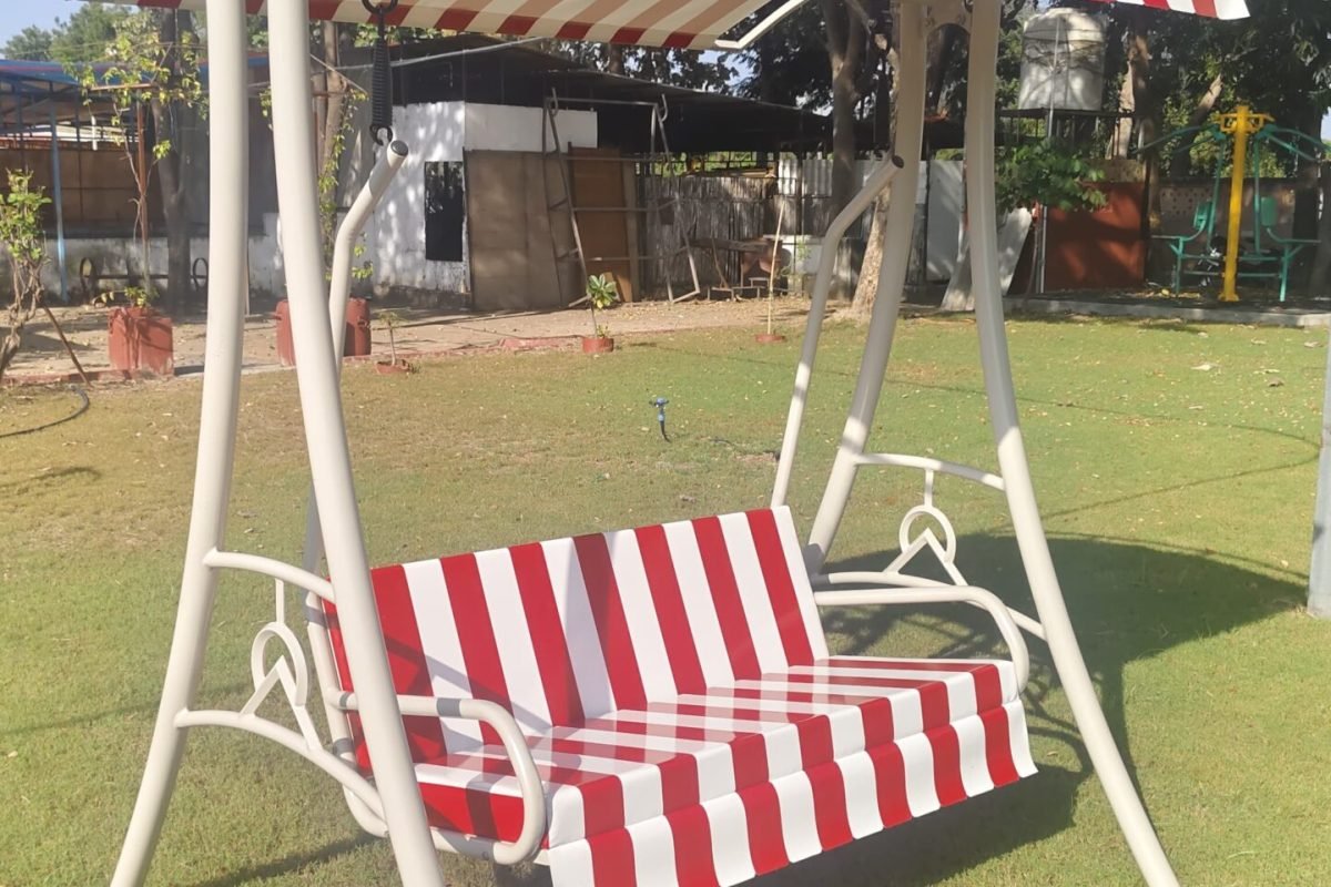 Traditional wooden swing jhula for living room​