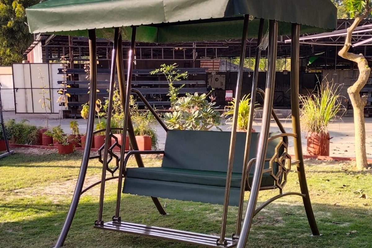 Traditional wooden swing jhula for living room​